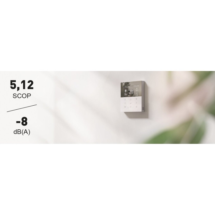 K naujausios kartos T-CAP šilumos siurblys oras - vanduo 9 kW PANASONIC Aquarea su integruotu 185 l boileriu, vienfazis
