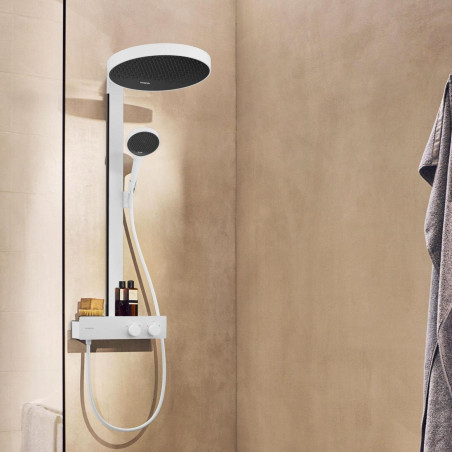 Termostatinė lietaus dušo sistema HANSGROHE Rainfinity 360 Showerpipes 1jet, 26853700