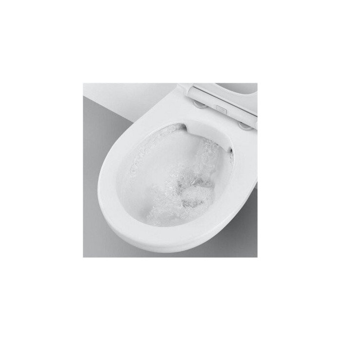 Pastatomas unitazas GROHE Bau Ceramic Rimless su softclosing dangčiu, 39496000