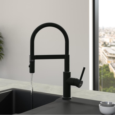 Virtuvinis maišytuvas VILLEROY & BOCH Steel Expert Compact, 92730006