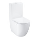 Pastatomo unitazo komplektas GROHE Bau Ceramic su softclosing dangčiu (vandens pajungimas iš šono)