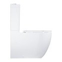 Pastatomo unitazo komplektas GROHE Bau Ceramic su softclosing dangčiu (vandens pajungimas iš šono)