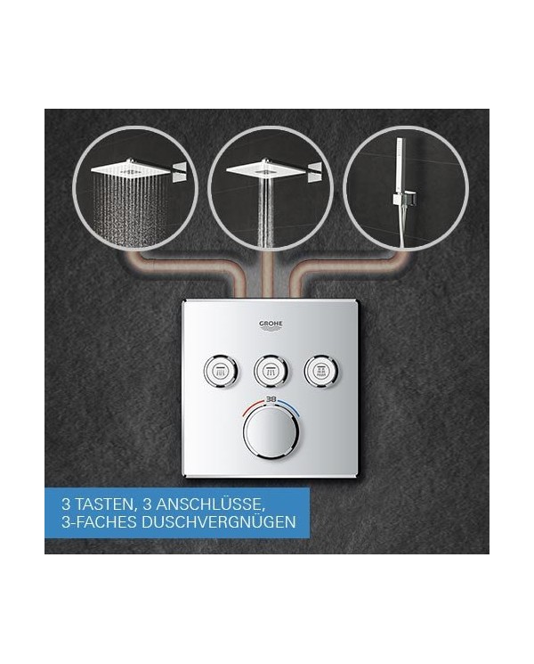 Termostatinė dalis GROHE Grohtherm SmartControl, 29126000