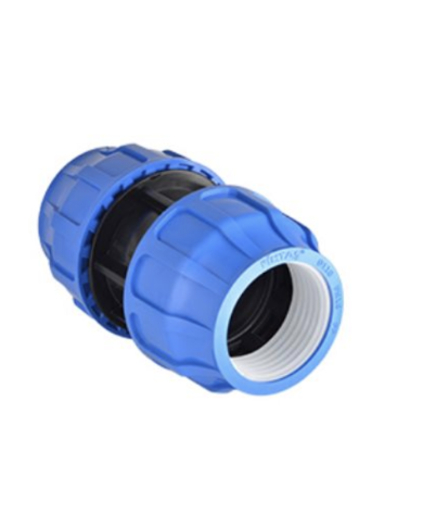 Plastikinė užveržiama jungtis PE vamzdžiui PIMTAS 20 x 20, EX70001200