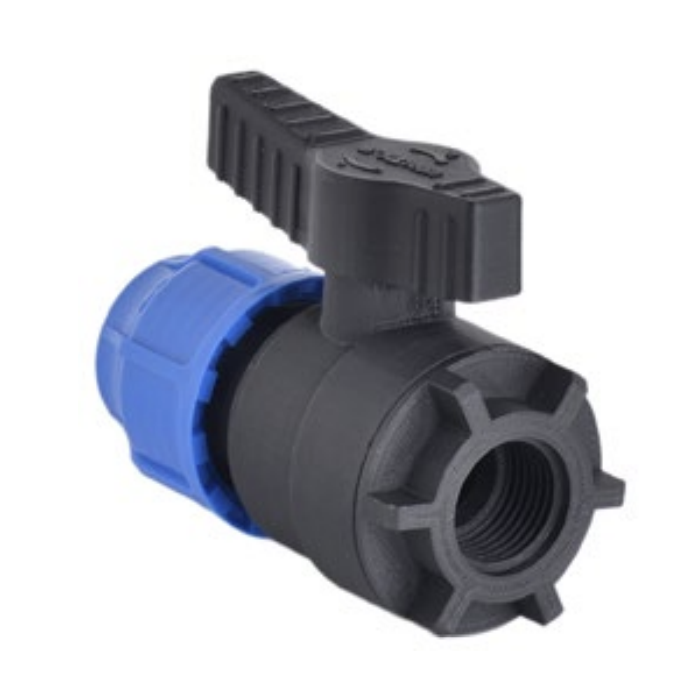Plastikinis užveržiamas ventilis PE vamzdžiui PIMTAS 63 x 2 1/2" vidus, EX234400634