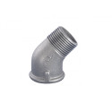 Alkūnė ketinė GRODITZER FITTINGS (A.L.) 3/4" v/išor. - 45°, cinkuota