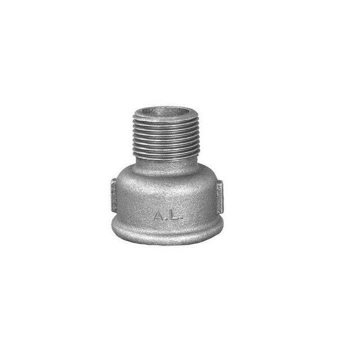 Jungtis ketinė GRODITZER FITTINGS (A.L.) 1" x 1/2" v/išor., cinkuota