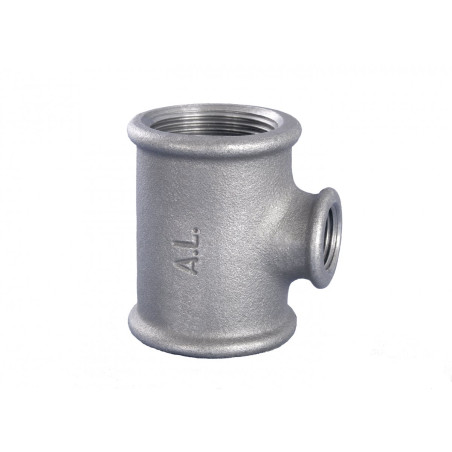 Trišakis redukuotas ketinis GRODITZER FITTINGS (A.L.) 2 1/2" x 1 1/2" x 2 1/2", cinkuotas