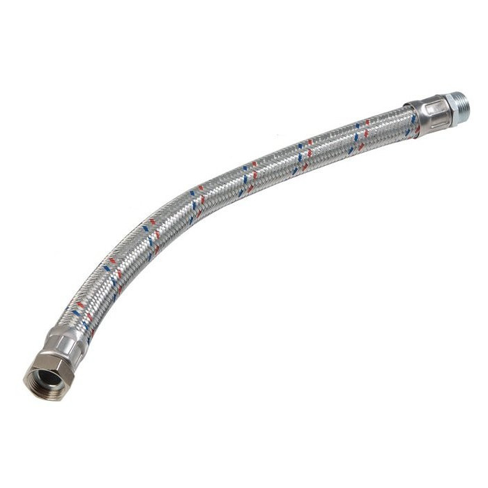 Antivibracinė žarna tiesi LUXOR 1" vidus / išorė L40 cm