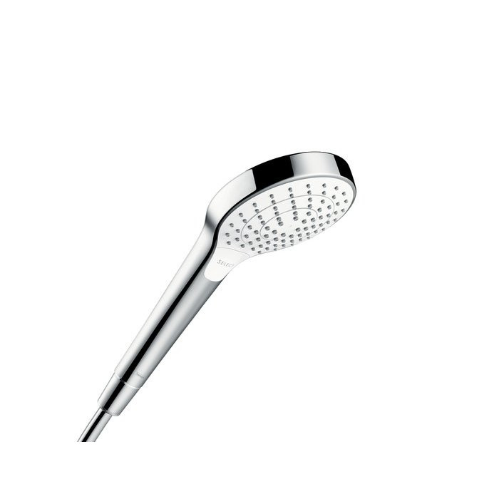 Dušo galvutė HANSGROHE Croma Select S 3jet, Vario Ecosmart, chromas / balta, 26803400