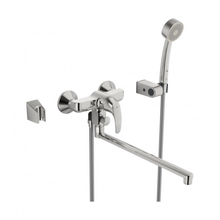 Vonios - dušo maišytuvo komplektas ilgu snapu ORAS Polara 1447Y