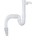 Sifonas plautuvei FRANKE, 1 1/2"", lankstus