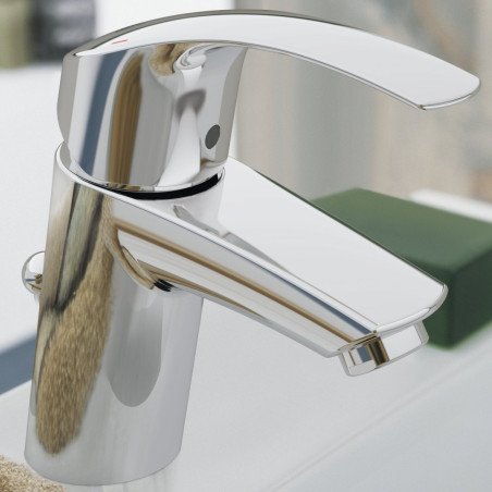 Praustuvo maišytuvas su dugno vožtuvu GROHE EuroSmart, 33265002