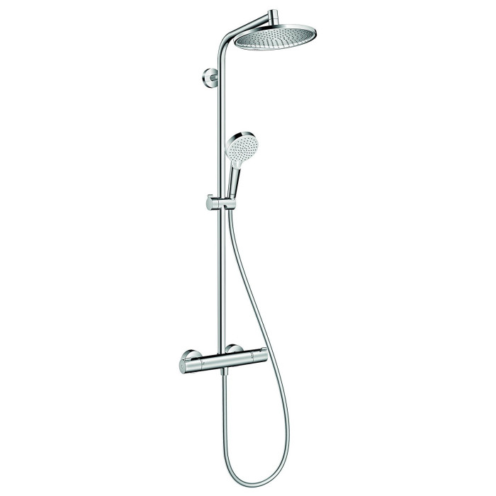 Termostatinė lietaus dušo sistema HANSGROHE Crometta S 240 1jet, 27267000
