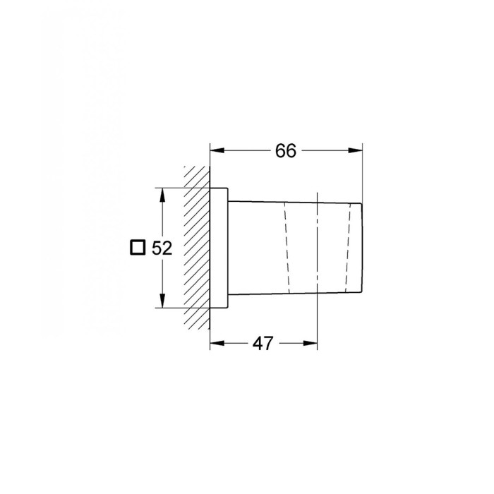 Dušo galvutės laikiklis GROHE Euphoria Cube, 27693000