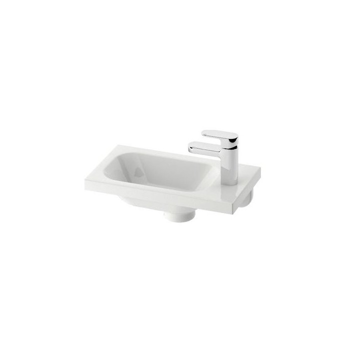 Praustuvas mini RAVAK Chrome 400 x 220 mm, dešininis