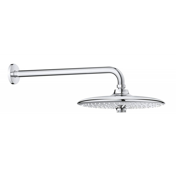 Stacionari dušo galva su laikikliu iš sienos GROHE Euphoria 260 mm