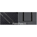 Dušo latako grotelės įklijuojamai plytelei TECEdrainline, Plate