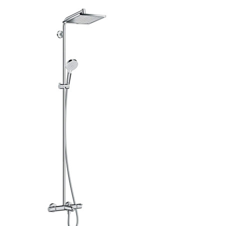 Termostatinė lietaus dušo sistema su snapu HANSGROHE Crometta E 240 1jet, 27298000