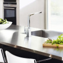 Virtuvės (plautuvės) maišytuvas GROHE Eurocube, 31255000
